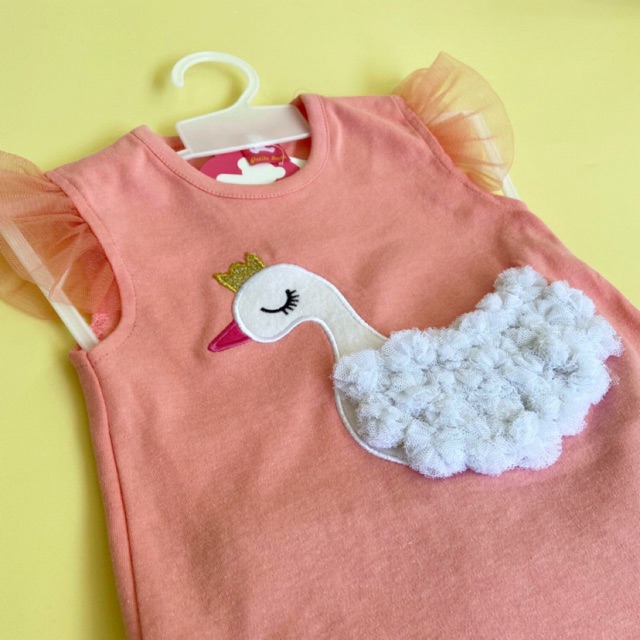 Setelan Anak Baby Swan Set (6-12 bulan)