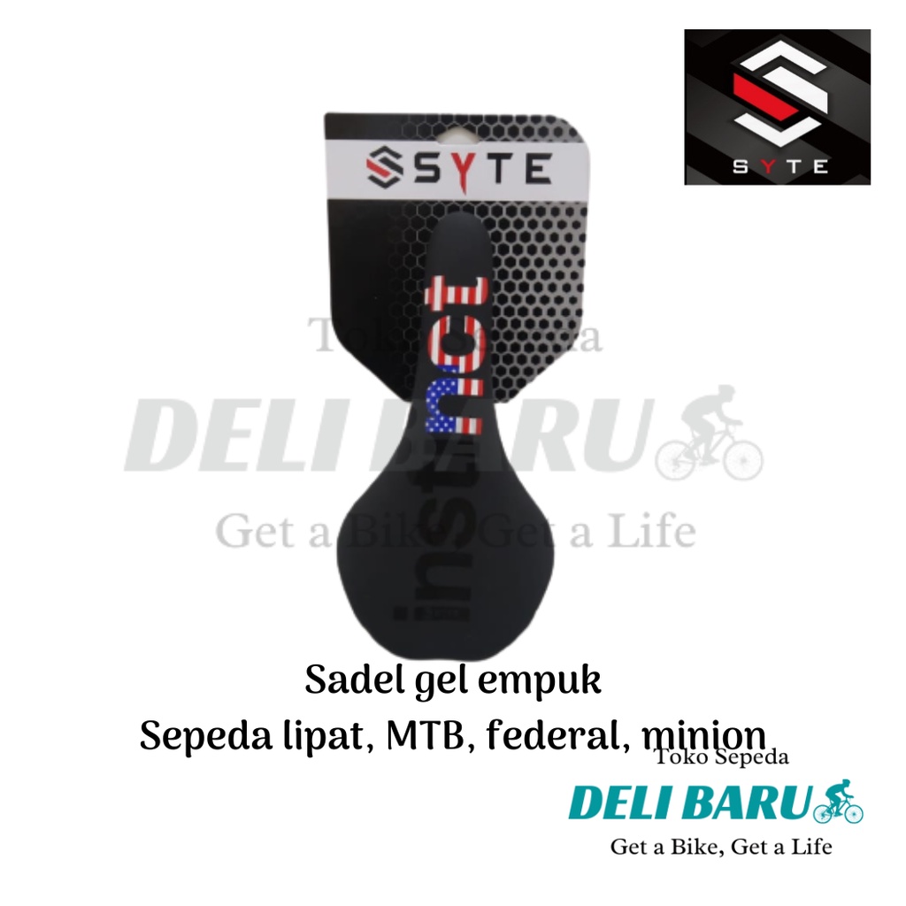 SYTE Sadel gel jok syte instinct sepeda MTB, federal, lipat, fixie, roadbike