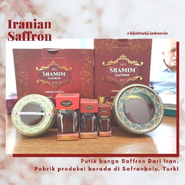 Gratis Hijab Turki - Putik Bunga Saffron / Obat Herbal Safron