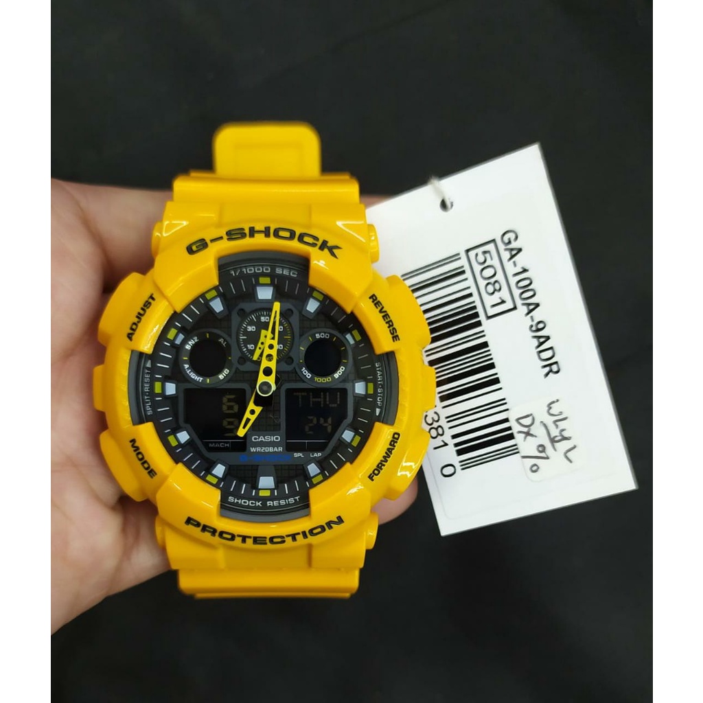 Casio G-SHOCK GA-100BT-1ADR/GA-100A-9ADR/GA-100B-4ADR Jam Tangan Pria Original