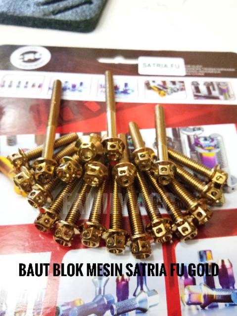 Baut Probolt Blok Mesin Motor Satria Fu