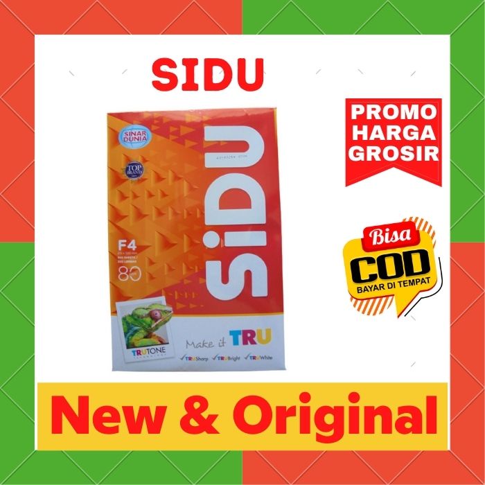 

Kertas HVS F4 80 Gram Sidu Utk Alat Print, Fotocopy, Kertas Printer