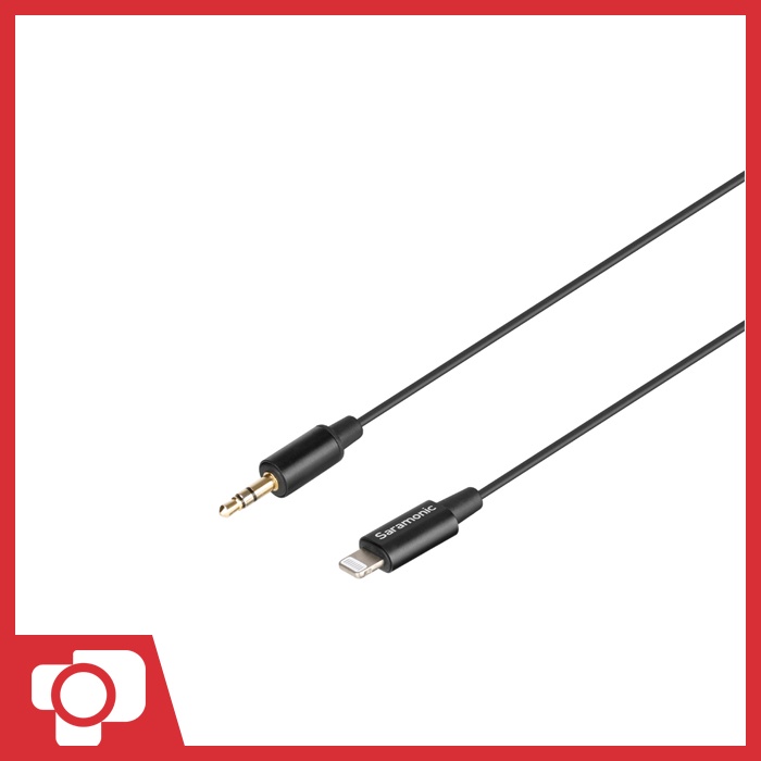 Saramonic SR-C2000 3.5mm Male TRS to Lightning Audio Cable