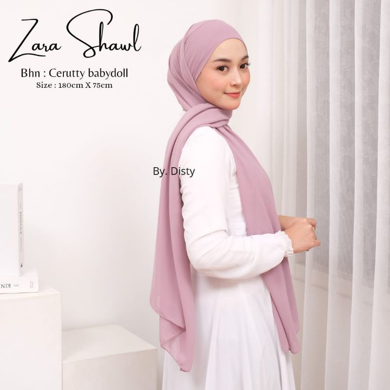 Zara Shawl, Pashmina Malaysia, Pashmina Malaysia Cerutty Babydoll