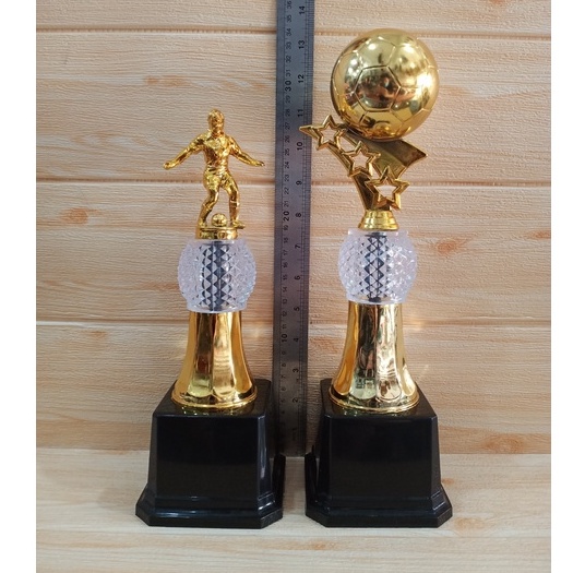 PIALA BOLA FUTSAL BEST PLAYER TOP SCORE B KRISTAL BOX KECIL SATUAN