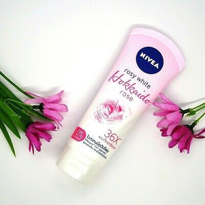 NIVEA Rosy White Hokkaido Rose Cleansing Whip Foam 100ml
