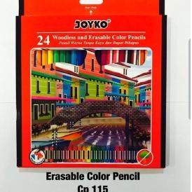 

Hadir Pilihan Joyko Pensil Warna 24 Color CP-115 | Joyko Pensil Warna Bisa Dihapus