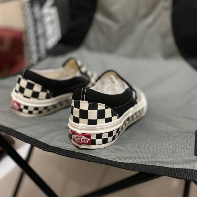 VANS SLIP ON NEXTOR CHECKERBOAR BLACK/WHITE