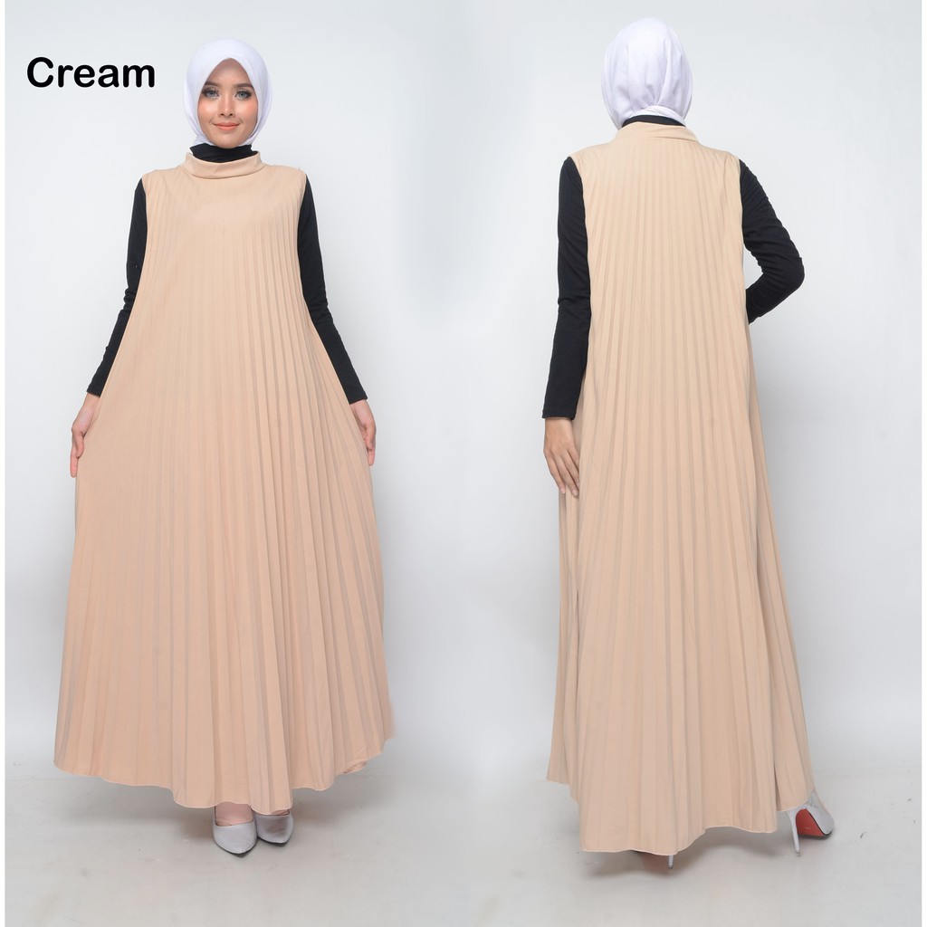 Gamis Plisket - Gamis Maxy Plisket 603 Mrs4