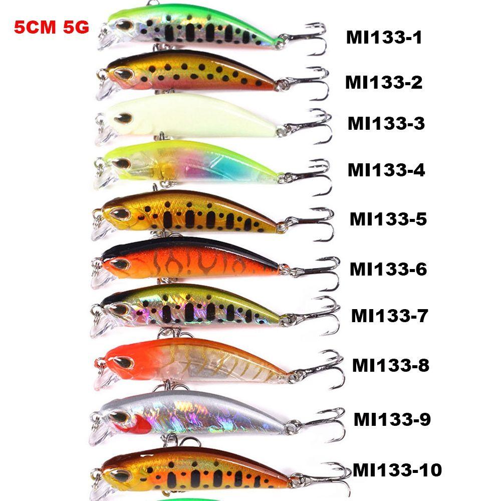 Umpan Ikan Kecil Tenggelam TOP Desain Jepang Crankbaits Striped bass Minnow Lures