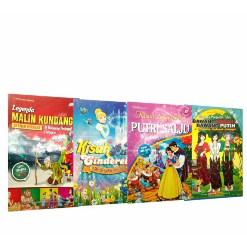 Jual kumpulan buku dongeng anak bergambar | buku cerita bergambar anak