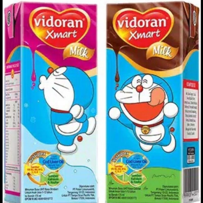 

Vidoran xmart uht 175ml / susu UHT