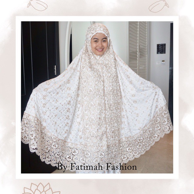 MUKENA SUTRA PARIS KD RENDA ORIJINAL/HARGA TERMURAH