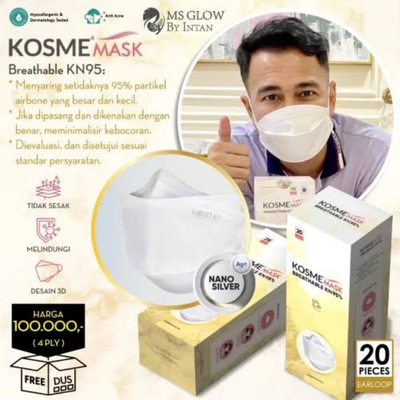 KOSME MASK MS GLOW/MASKER KOSME KM95