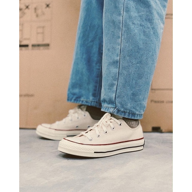 CONVERSE CHUCK TAYLOR 70's LOW PARCHMENT ORIGINAL 100%