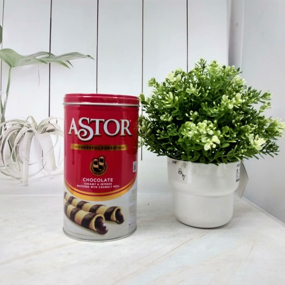 Astor Tin Double Coklat 330gr