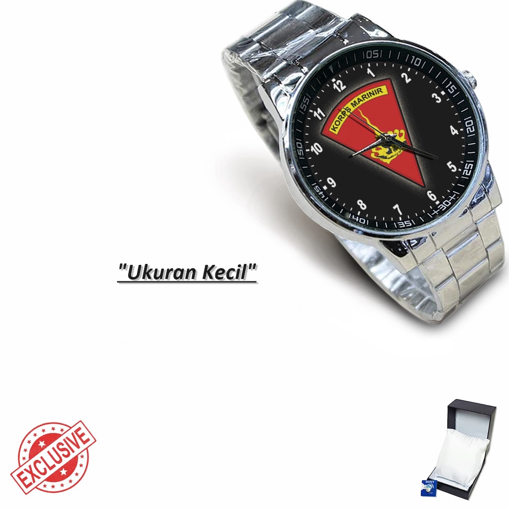 Jam Tangan Rantai Couple KORPS MARINIR - 01 (Nice)