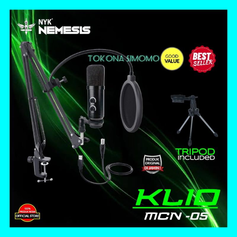 NYK NEMESIS MCN 05 KLIO Condenser Microphone Set Original