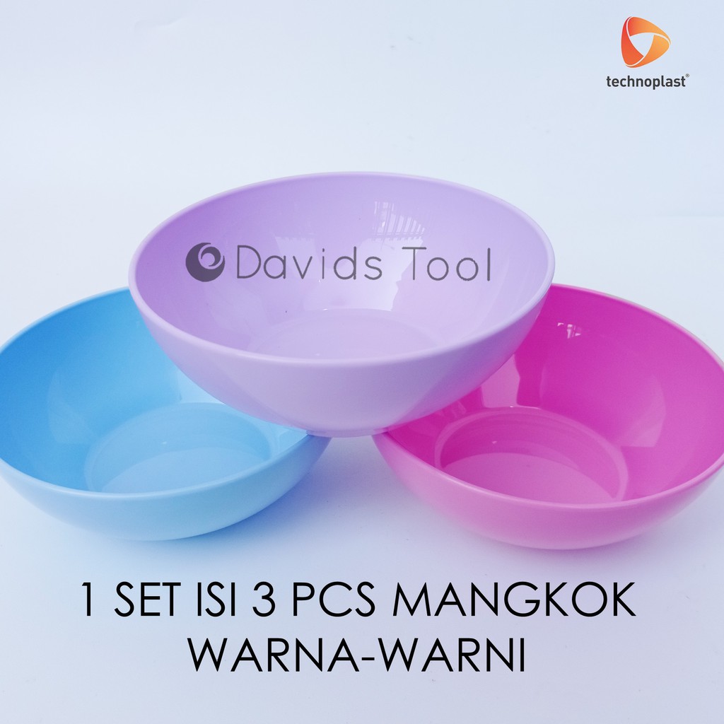 Mangkok Set Plastik Murah Mangkuk Funtastic Blossom