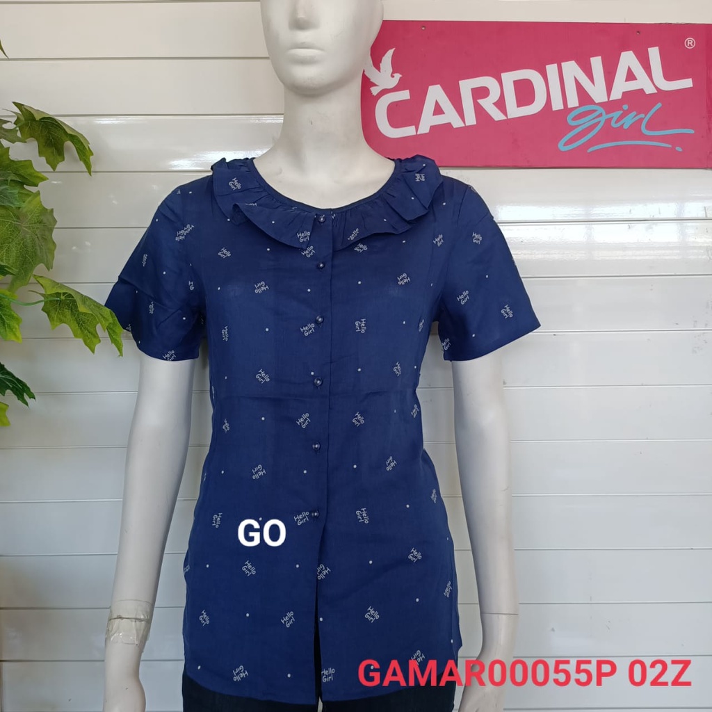 gof CARDINAL GIRL &quot;DAMAR&quot;  BLOUSE CEWEK Atasan Wanita Casual Original