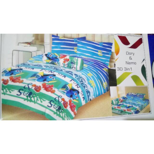 Sprei LADY ROSE KING 180X200 dory&Nemo