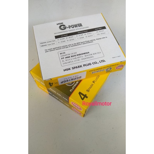 BUSI ALL NEW XENIA 1.3 VVT-I [ 2011 - 2014 ] NGK G-POWER PLATINUM