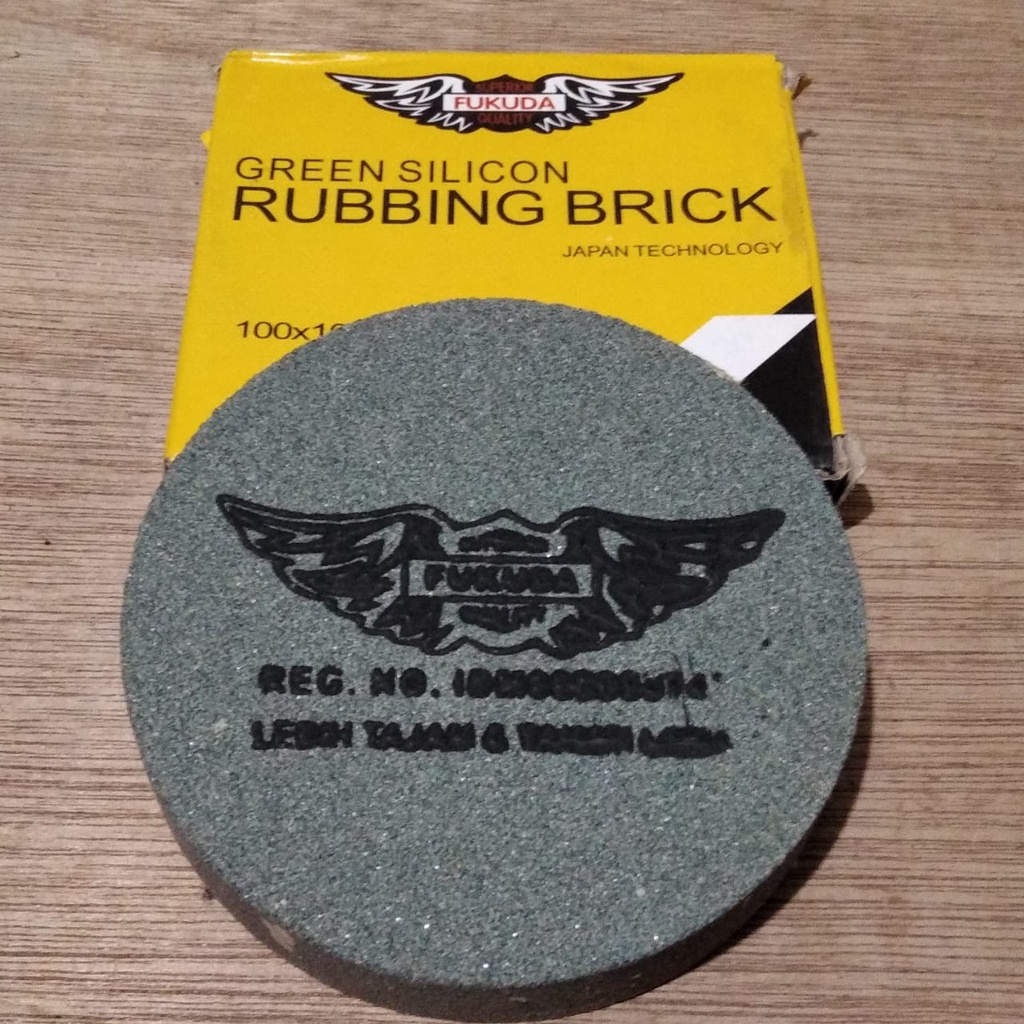 batu gosok asah kaca bulat penghalus amplas 100 mm x 20 mm sharpening stone 10 cm DISKON