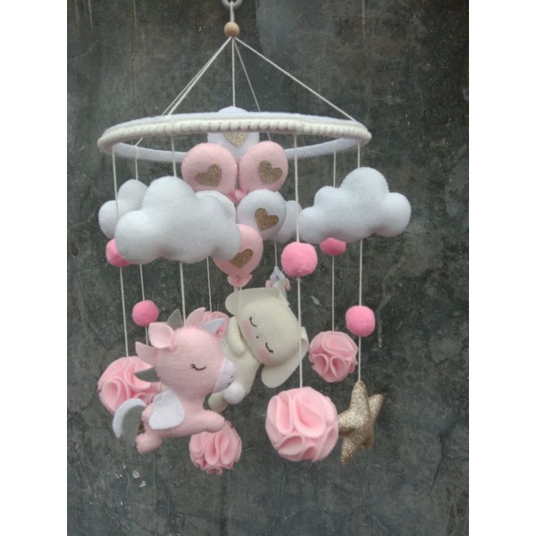 baby mobile /hiasan box bayi/kado lahiran /gift