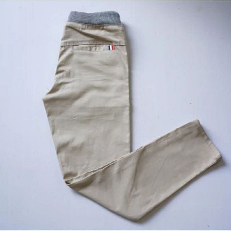 CELANA Pria SLIMFIT Panjang chino KERJA HARIAN HITAM MOCCA ABU GREY KREAM CREAM Sz 27 - 38