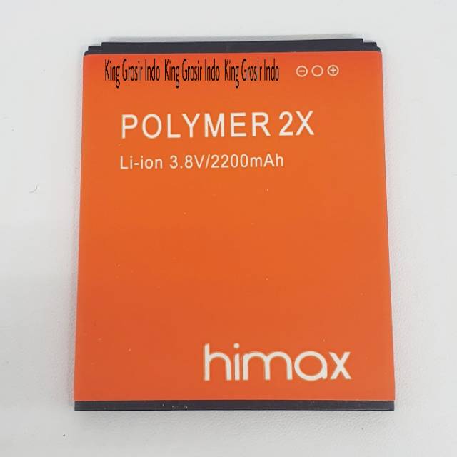 Baterai Batre Himax Polymer 2X Original OEM Battery Polymer 2 X