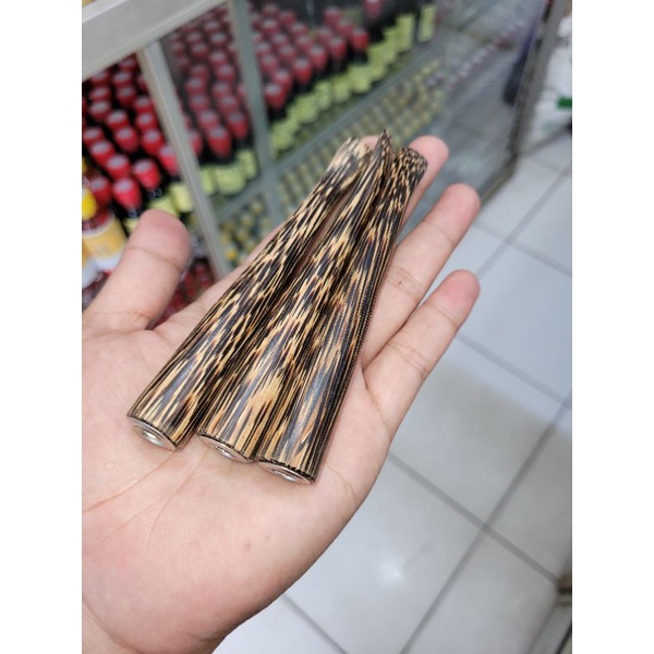 PIPA ROKOK KAYU MACAN (MOTIF KULIT MACAN ASLI)