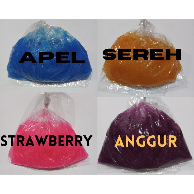 (Bayar di Tempat) Biang/Bibit Karbol Pembersih Lantai Untuk 1 Liter Aroma Apel, Sereh, Strawberry, Anggur