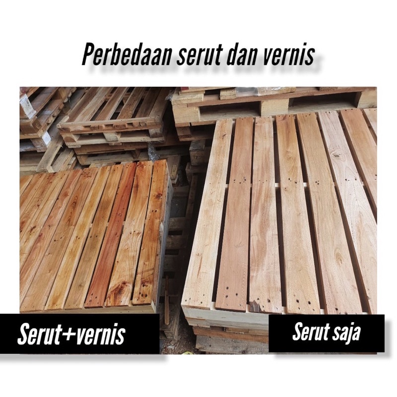 Palet Kayu (120X200X12Cm) Untuk Dipan Kasur Dll