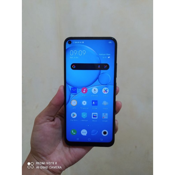 Vivo Y30 Ram 4/128Gb Fullset Murah Bergaransi