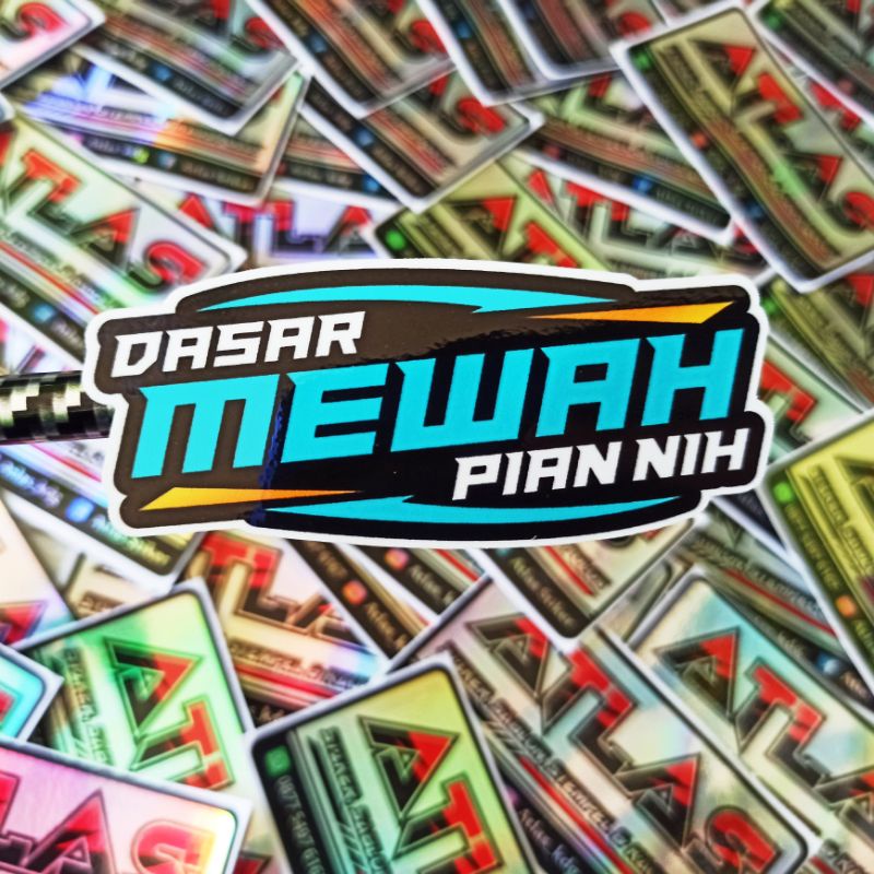 STIKER DASAR MEWAH PIAN NIH