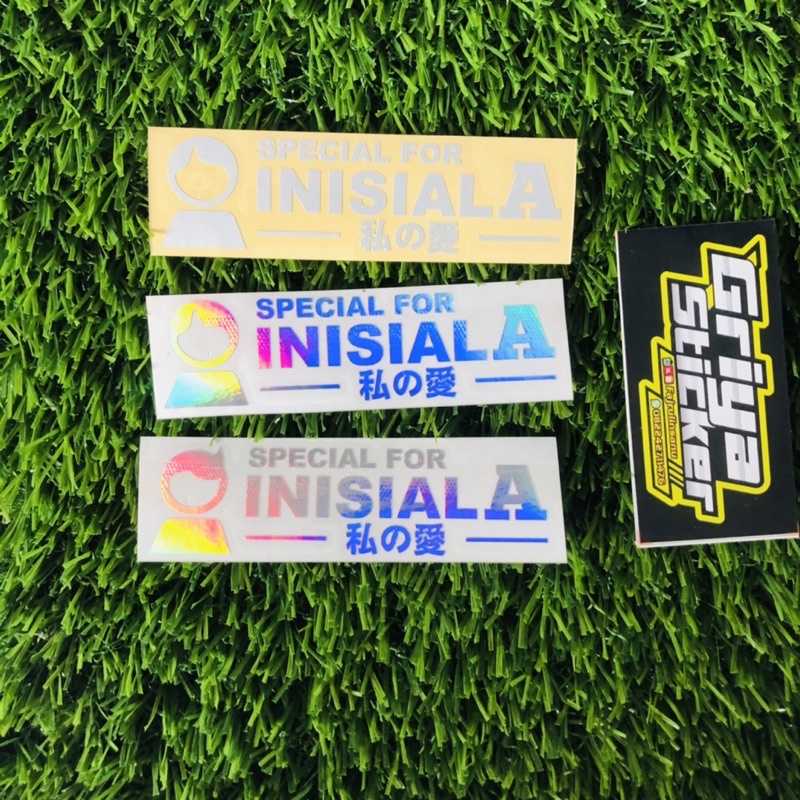 STIKER SPECIAL SEAT / STIKER BUCIN / STIKER INISIAL / STIKER GONCENGAN / STICKER VIRAL