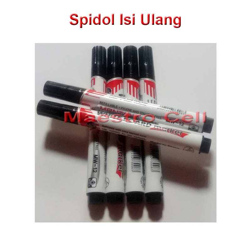 

Spidol Hitam Isi Ulang Non Permanen- Refillable Whiteboard Marker