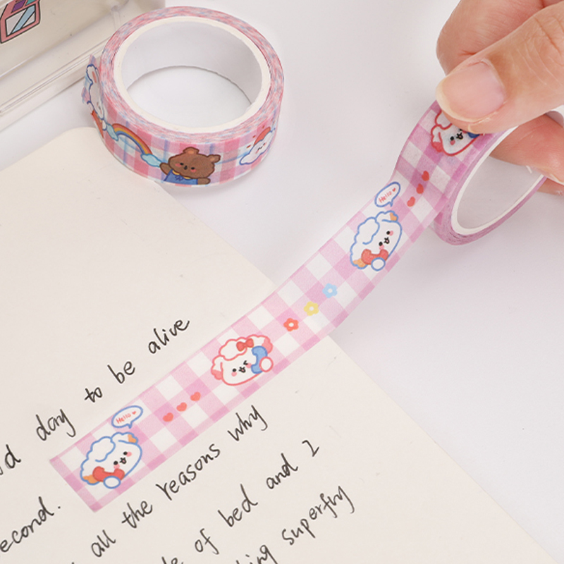 Japanese Cute Cartoon Washi Tape Diary Decoration DIY Sticker