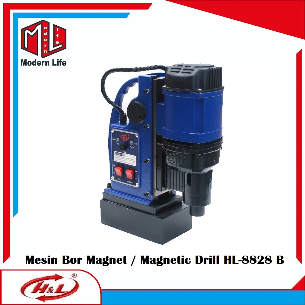 HL-8828B Mesin Bor Magnet / Magnetic Drill HL 8828B