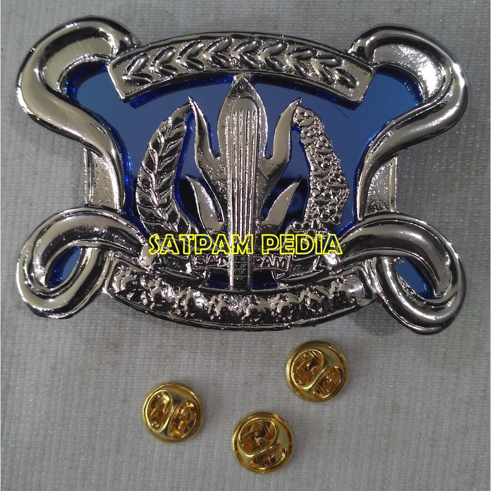 Emblem Baret Satpam Mika - Emblem Pet Satpam Mika