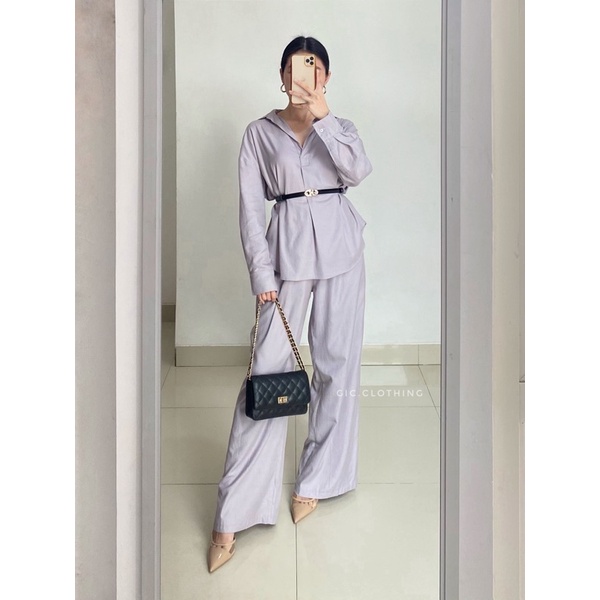 [GIC] Zanna Set-Dusty lilac