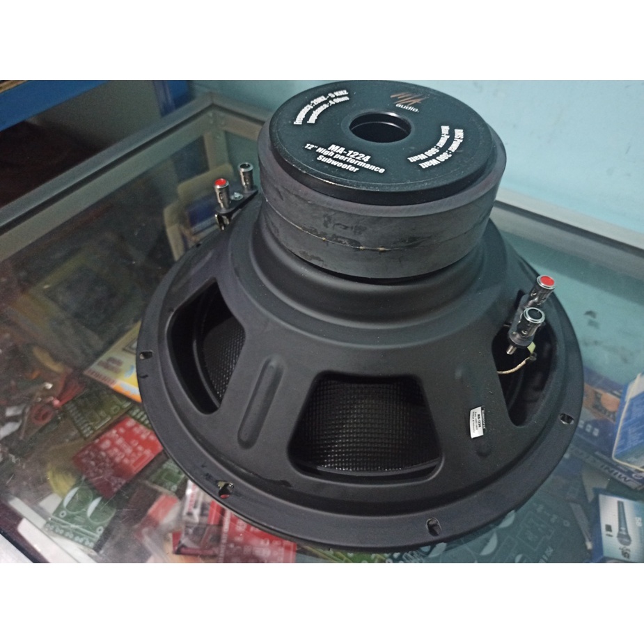 Speaker Subwoofer Double Magnet MA Audio MA-1224 12INCH Super 600W