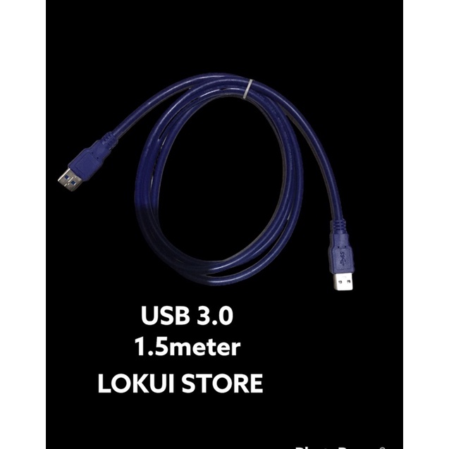 KABEL USB 3.0 EXTENSION MALE TO MALE 1.5METER HIGH SPEED BESTLINK