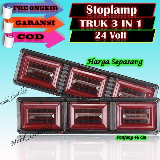 Hot Sale Lampu Variasi Led Stop Lamp Stoplamp Mobil Truck Truk Canter