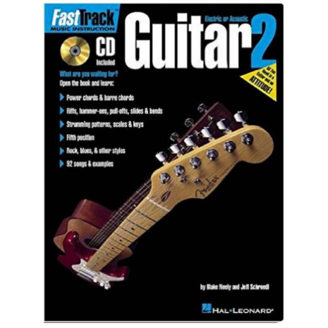 Buku Gitar Fast Track Guitar level 2