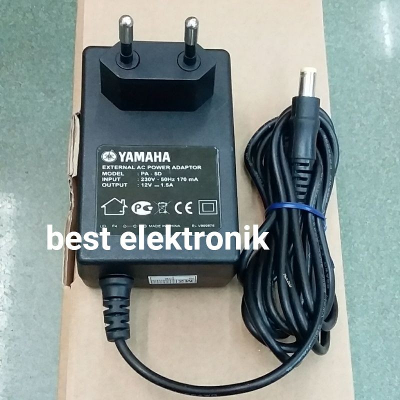 Jual Adaptor Yamaha PSR E Kualitas Bagus Shopee Indonesia