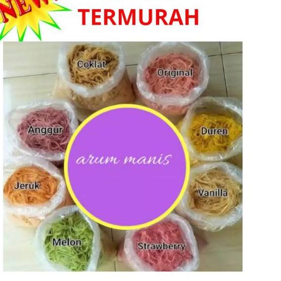 

Termurah Grosir Arum Manis Kiloan