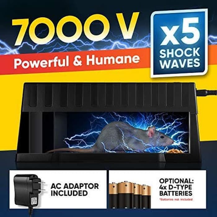 Perangkap / Pembunuh Tikus dengan Setrum Listrik / Rat Zapper Idealife / Idealife IL-290