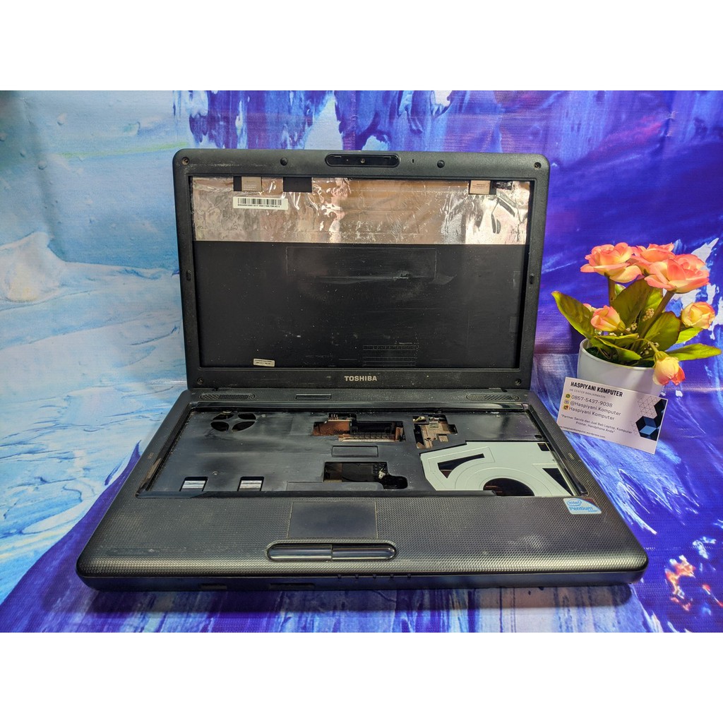 Casing Laptop Toshiba Satellite L510 Fullset Second / Bekas Normal