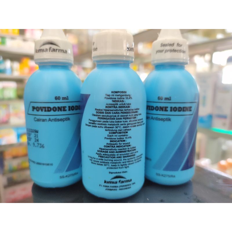 POVIDONE IODINE povidon 60ml KIMIA FARMA KF